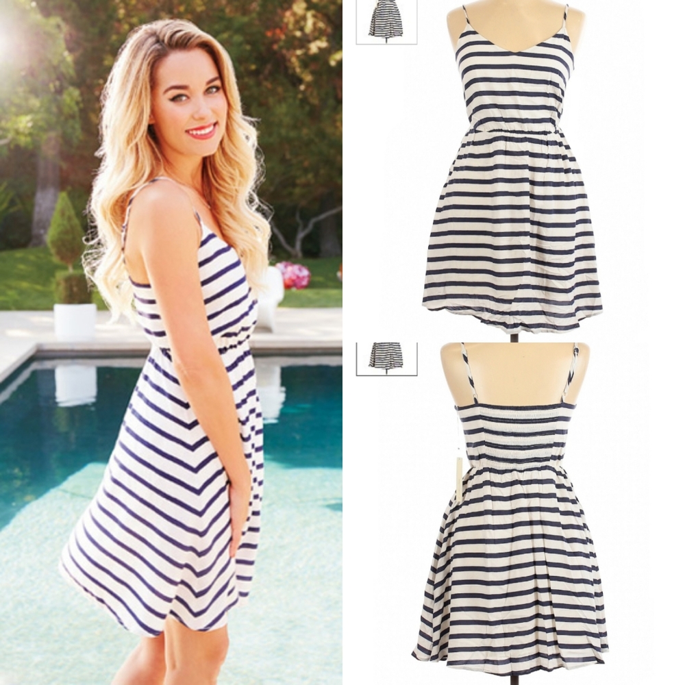 LC Lauren Conrad Striped Dress